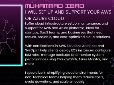 Certified AWS Cloud Engineer l Cloud Migration & Optimization Expert