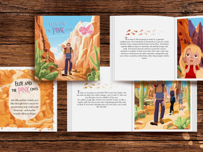 A beautiful illustrations for a children's book