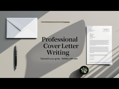 Get a Job-Winning Cover Letter Customized to Your Career Goals