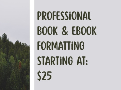 A professionally formatted book or ebook.