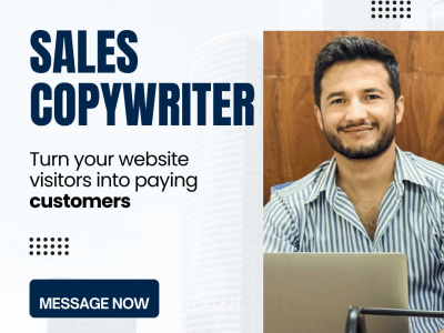 Sales copywriter for online business website sales page