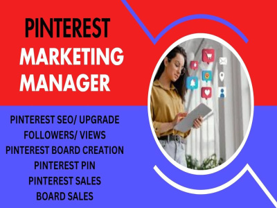 Pinterest Marketing| Pinterest Manager| Drive Traffic| Grow Sales| Traffic