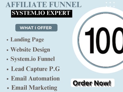 An affiliate marketing funnel designed to promote and grow your email list