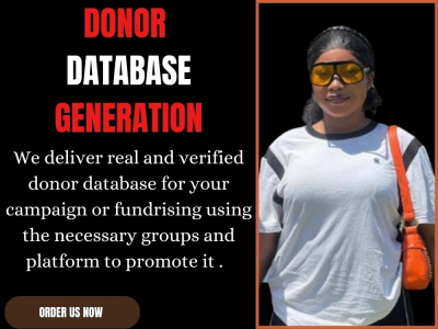 Targeted donor list based on your niche (e.g., health, education)