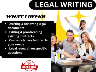 Legal Writing, Contracts, Policies  Legal Documents, Contract Drafting