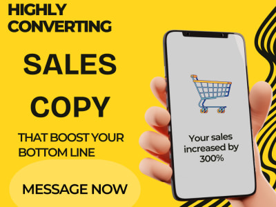 An Engaging Sales Copy for Your Sales Page or Landing Page