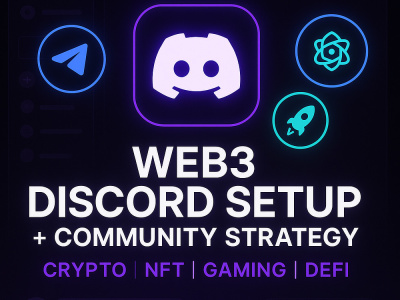 A Full Web3 Discord Server Setup + Community Strategy