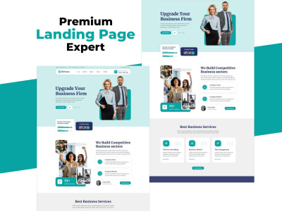 Premium Landing Page Designer, Landing page for various CMS platforms
