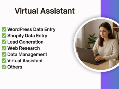 Personal Assistant Customer Service Data Entry Assistant