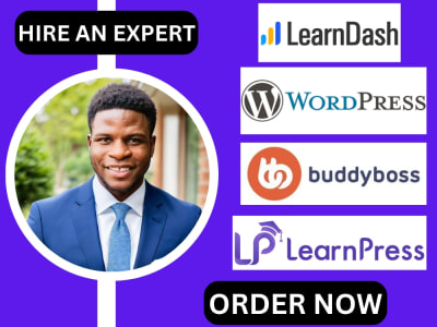 ELearning Wordpress LMS Website with LearnPress, or BuddyBos