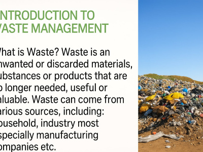 Waste To Wealth : Sustainability & Circular Economy Training