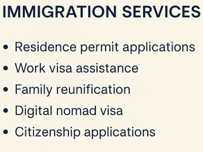 Visa Application Support for Spain (Student, Digital Nomad, Non-Lucrative)