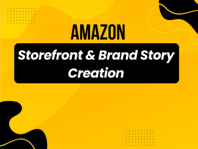 Amazon storefront design & amazon brand story
