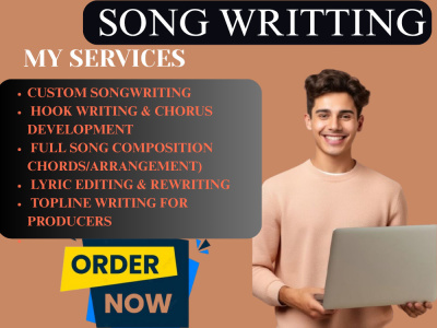 Songwriting Services Lyric Writing Custom Music Composition
