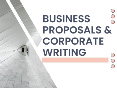 Professional Business Proposals, White Papers & Corporate Reports