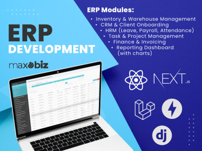 Custom Web App Development: ERP, POS, CRM, CMS for your Business