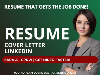 🇺🇸 Professional Resume Writing Service by Expert ATS CV Resume Writer