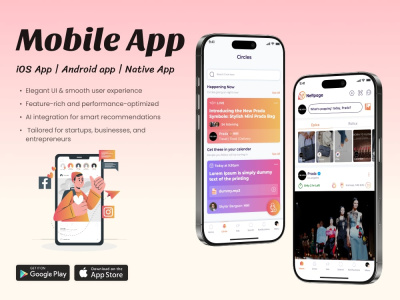 Stunning Mobile App | iOS App | Android App | Native App