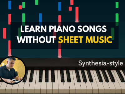 A piano tutorial video for any skill level