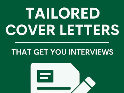 Tailored Cover Letters That Get You Interviews – Written by a U.S. Expert