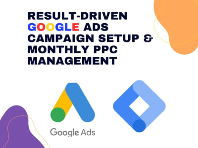 High-Converting Google Ads Setup & Monthly PPC Management Services