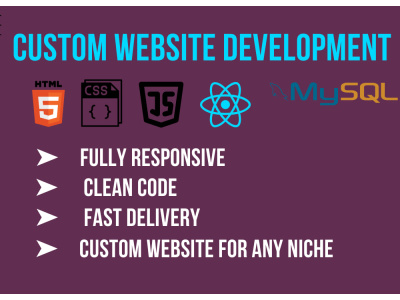 A responsive, SEO-friendly custom website using HTML, CSS, JS | Upwork