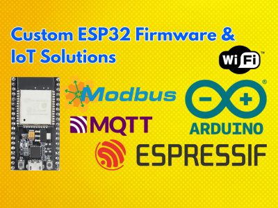 Custom ESP32 IoT & FreeRTOS Solutions with Modbus and Embedded Systems