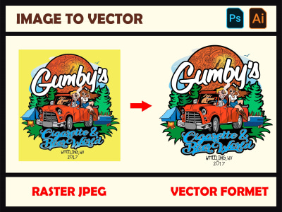 Premium Vector Creations & Flawless Raster-to-Vector format