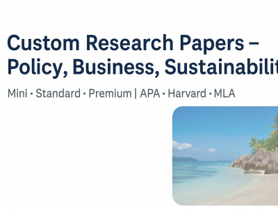 Rofessional Research & Policy Briefs – Business, Sustainability, NGO Use