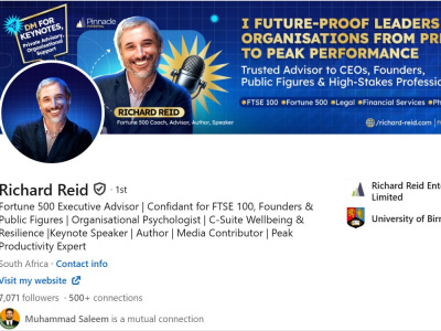 A fully optimised LinkedIn profile that attracts leads