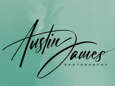 A professional hand written Signature logo