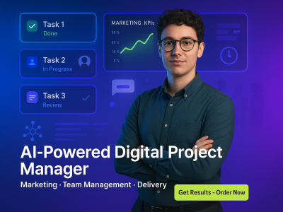 Digital Project Manager | AI-Driven Marketing & Team Management Expert