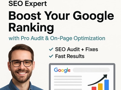 SEO Expert to Get Google Ranking with Pro Audit & On-Page Optimization"