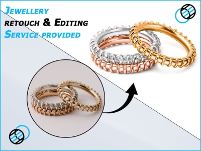 High-End Jewelry Retouching | 3D Product Image Editing | Luxury Touch-Up