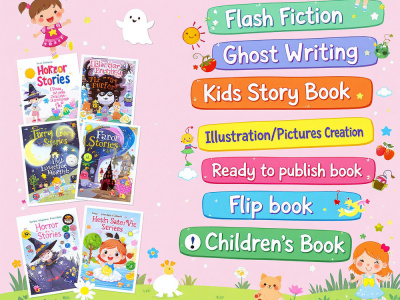 Excellent Kids Children's Short Story/Book/Ghost Writing & Writer