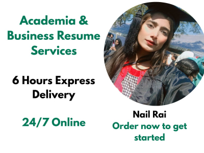 Academic & Business Resume, Cover Letter, LinkedIn, ATS Writing Services