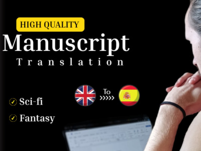 A English to Spanish Literary Translation for your Sci-Fi or Fantasy Book.