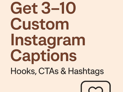 5 Instagram Captions That Convert | Hooks, CTAs & Hashtags Included