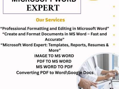 Professional Microsoft Word Specialist