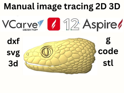 Cnc tool path g code 2d 3d aspire, vcarve pro dxf svg