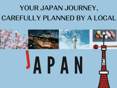 A personalized Japan travel itinerary created by a local Japanese expert
