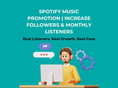 Spotify Music Promotion | Increase Followers & Monthly Listeners
