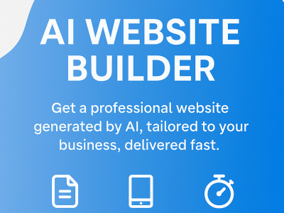 Website Design and Development Using AI Drag & Drop Builder and WordPress