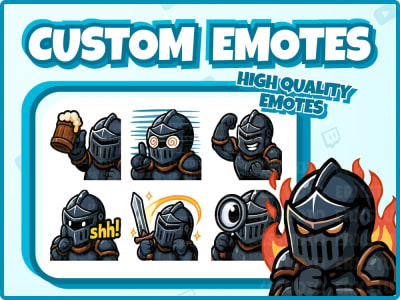 Custom Emotes For Twitch, Discord, Kick, Youtube