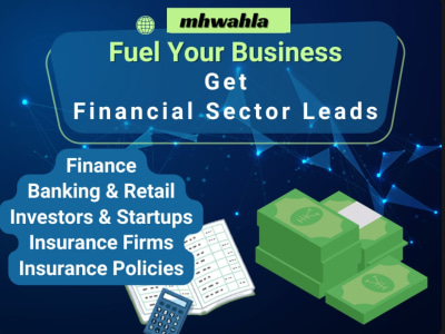 Financial Niche Leads - Banking, Investors, Insurance Agencies