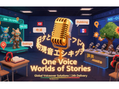 A Top SYNC Chinese Voice Over, Mandarin Recording, Audio editing and QA