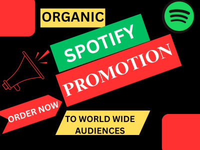 Spotify monthly listeners, Spotify music, Spotify promotion