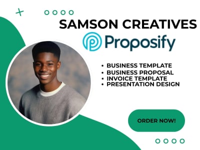 An amazing business proposal template on proposify and better proposal
