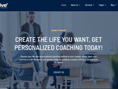 Webflow voice coach website accent training public speaking website