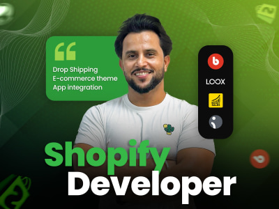 Responsive Shopify Store Designer, Shopify Expert, Shopify Developer